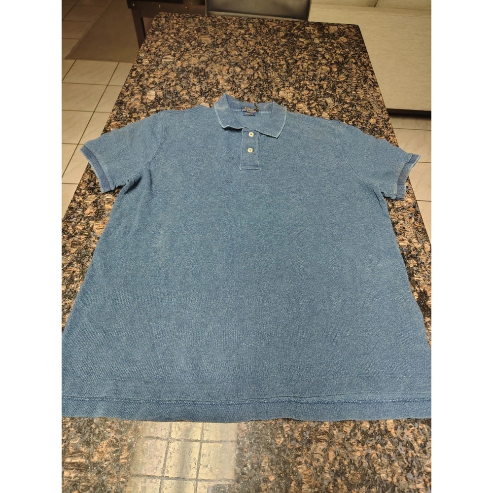 Polo Ralph Lauren Men's Slim Fit Polo Shirt | Size Extra Large | Navy Blue |